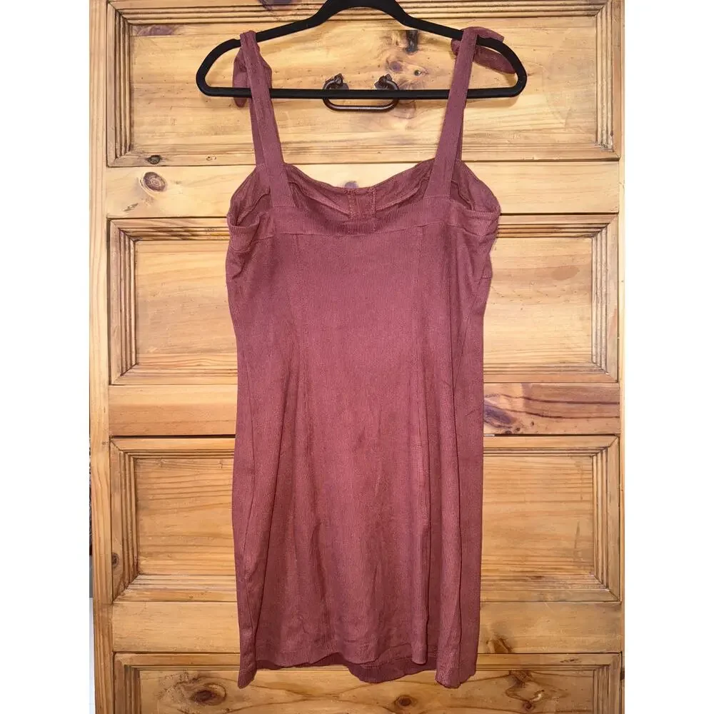 Free People Something Bout You Slip Dress Terracotta Large